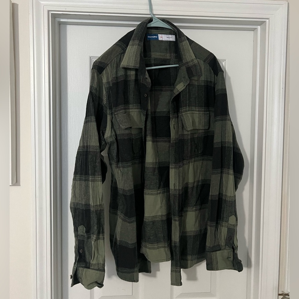 Mens XL Old Navy Flannel Shirt